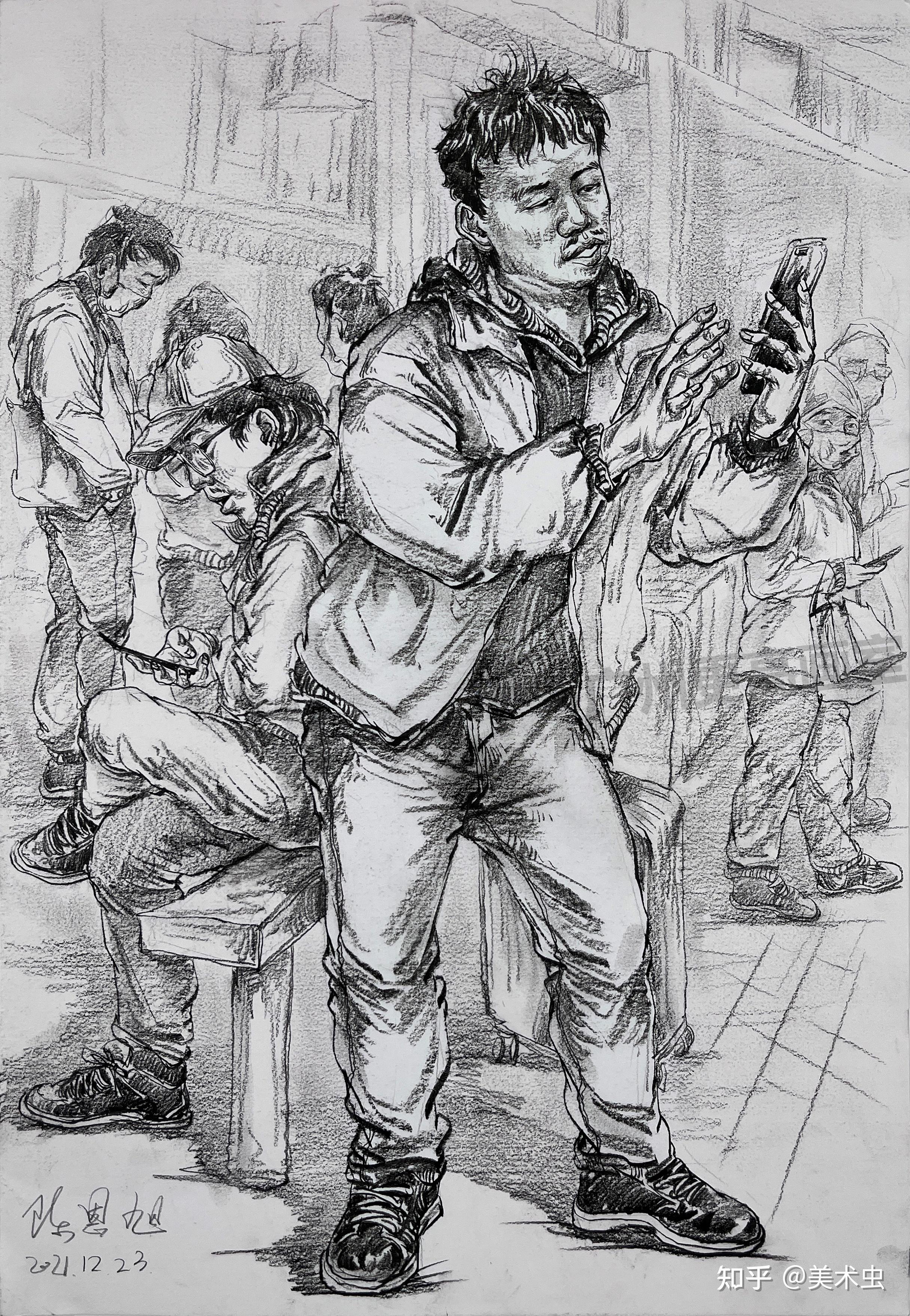 广东美术联考 · 校考画好场景速写,美院随你挑!