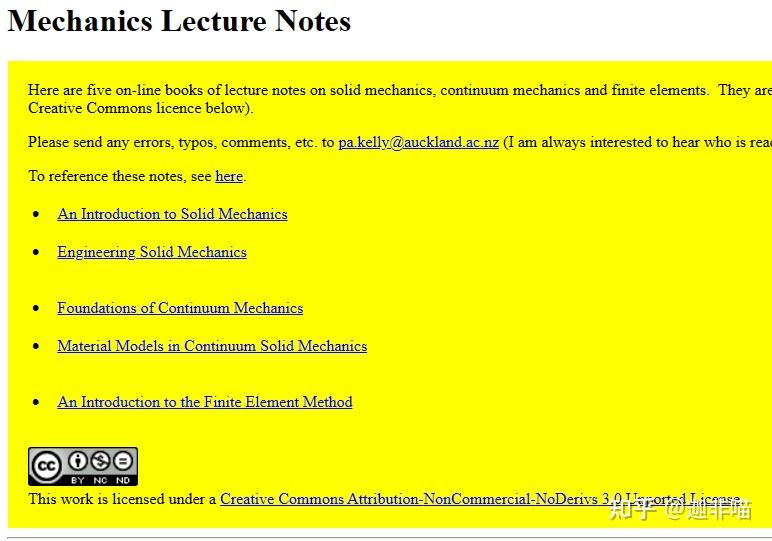 Solid Mechanics Lecture Notes Kelly Solid mechanics lecture notes kelly