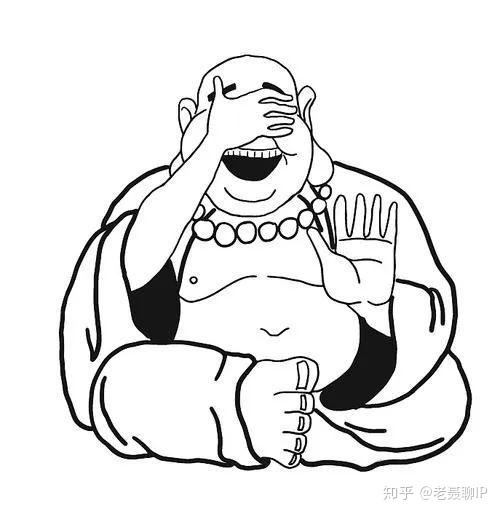 这尊唐代的弥勒佛造像和我们今天头脑中笑呵呵的大肚子弥勒佛的形象相