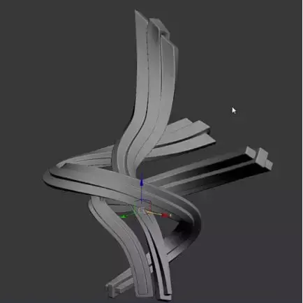 模型小教程丨螺旋上升的雕塑制作(二)