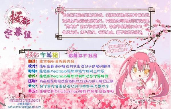 字幕组都有哪些