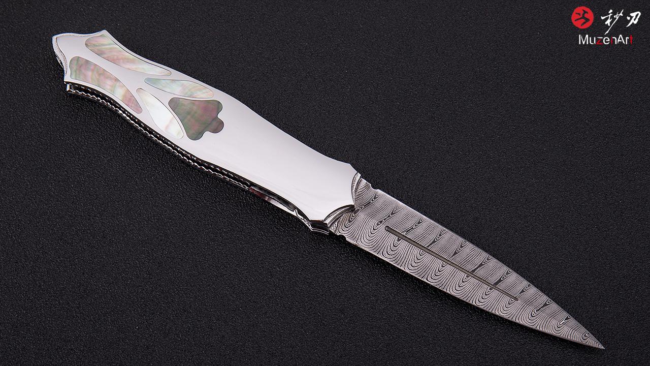 5厘米左右,为2018年5月德国索林根刀展展品,从名字就能看出这是一把