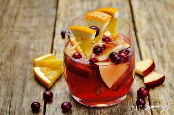 红酒加水果,西班牙的这杯桑格利亚.