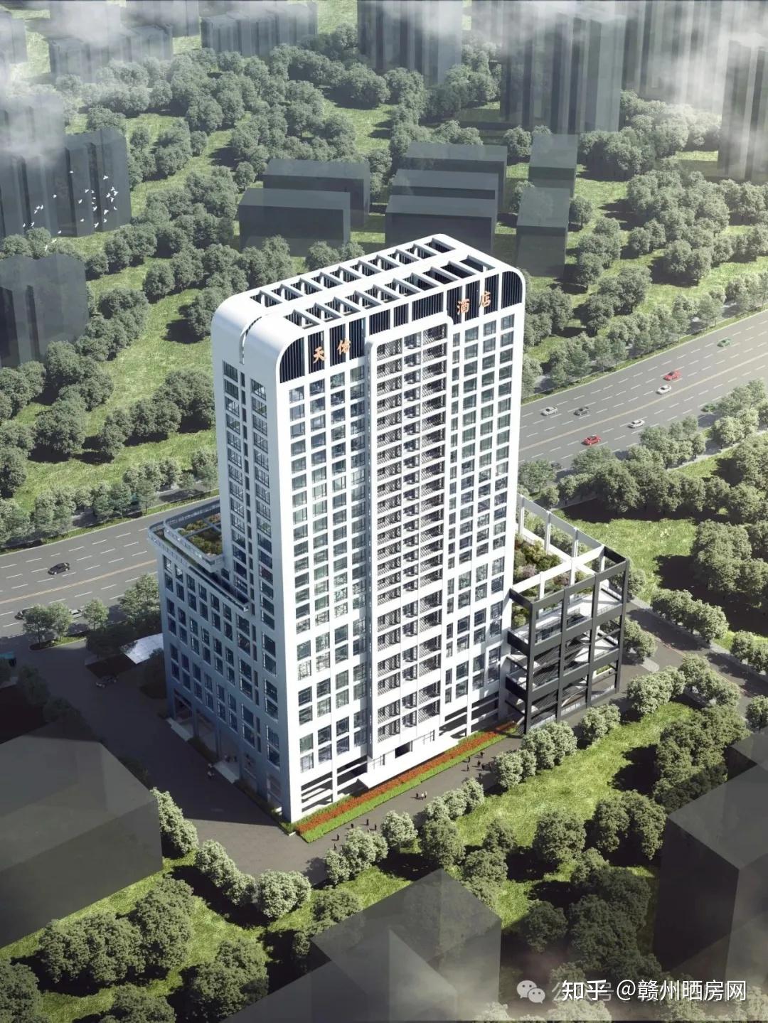位置、效果图曝光!赣州章江新区将新建一栋大楼! - 知乎