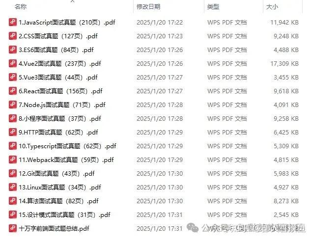 2025年Web前端1000+面试题附答案详解,最全面详细,看完稳了 - 知乎