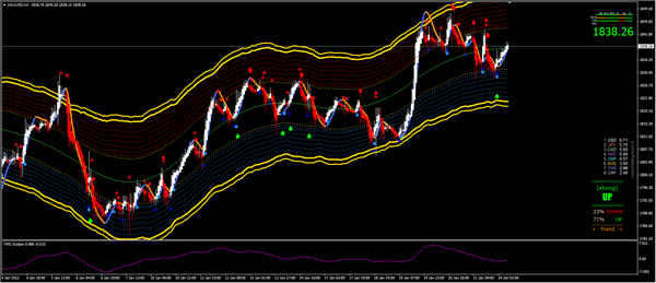 20220124—获利了结调整 黄金微幅收跌
