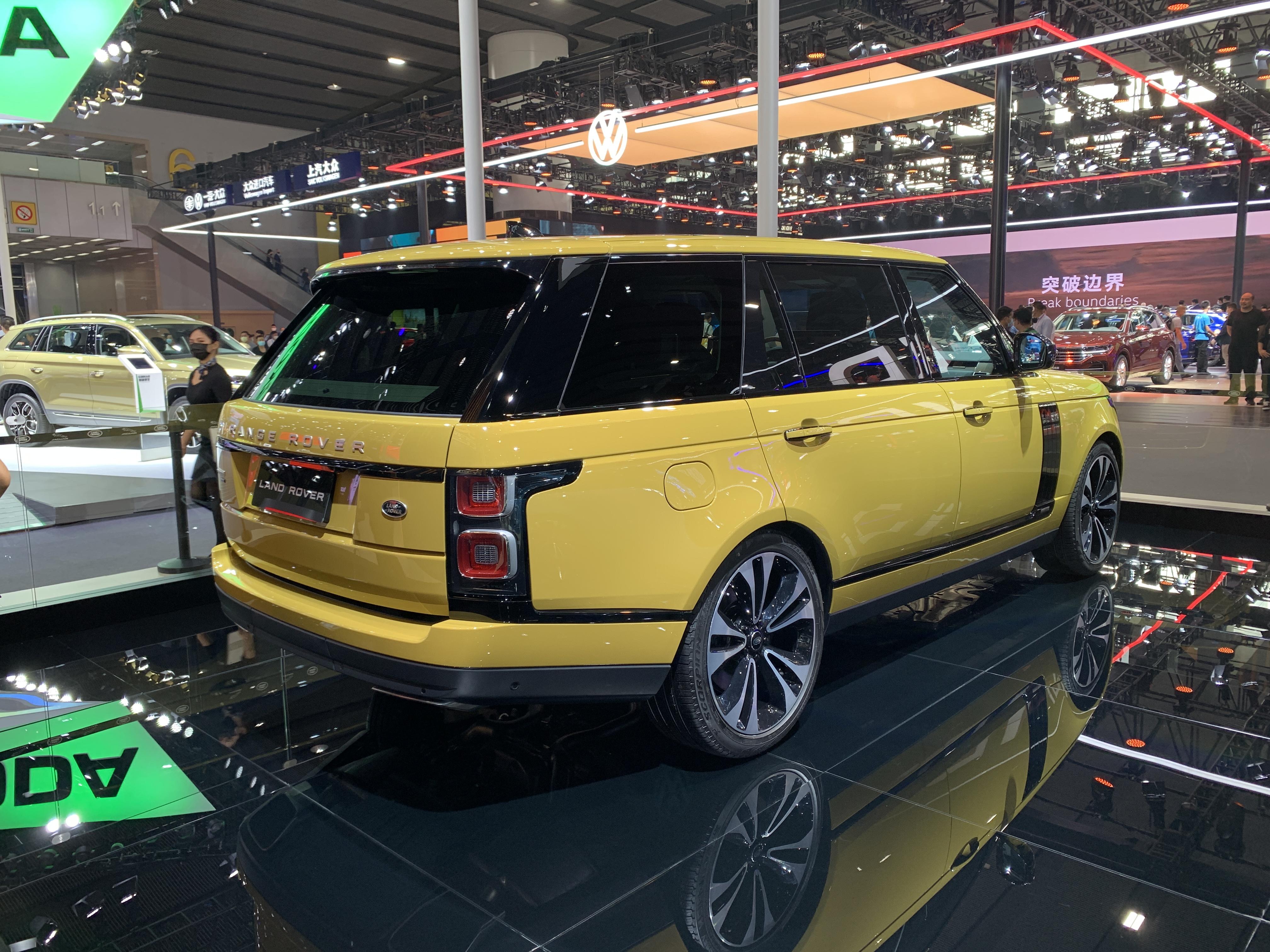 广州车展路虎揽胜50周年风云纪念版亮相售20258万元