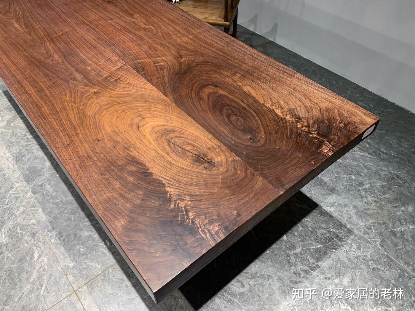 简单说说北美黑胡桃大板的好坏怎么分辨？ - 知乎