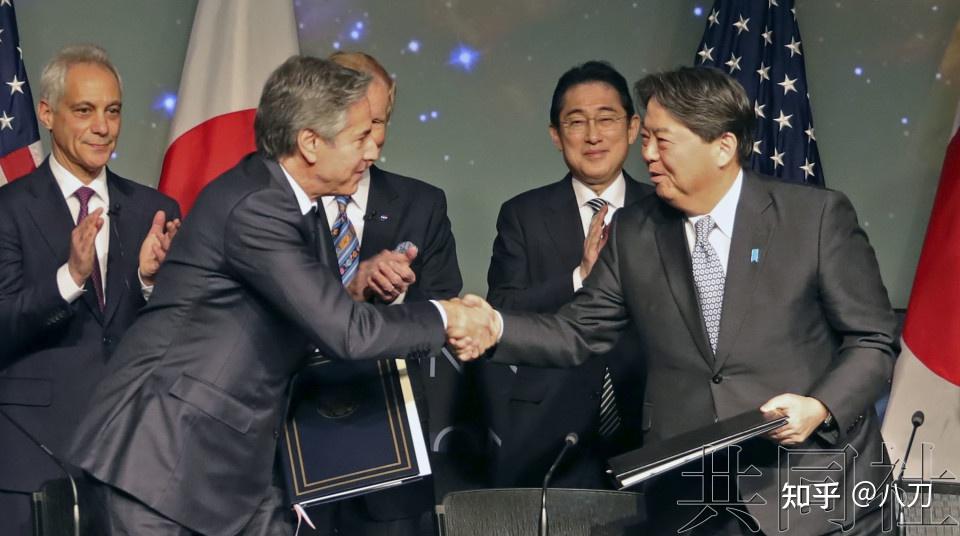 共同社日美两国政府签署太空领域合作协定