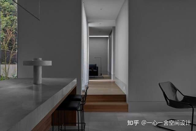 一心一舍空间设计|400平极简别墅案例,简约不简单 - 知乎