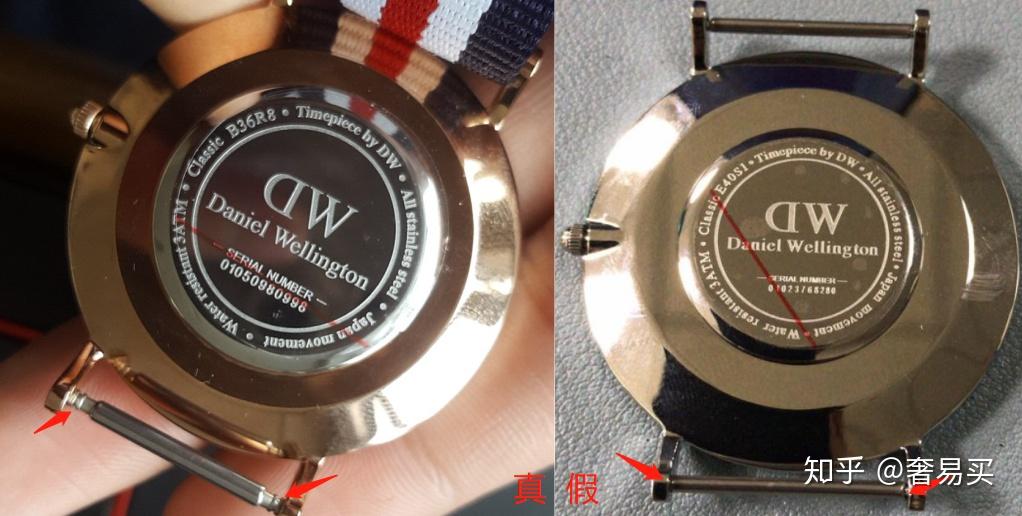 奢侈品真假鉴定:dw尼龙手表真假鉴别 干货教你辨别dw织纹手表真假