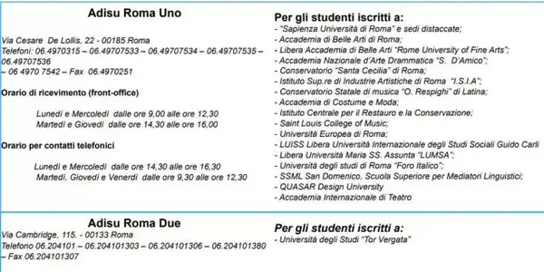 adisun contatti