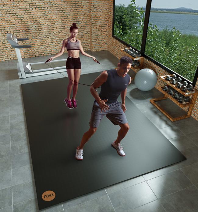 大型家庭运动垫iku引领家庭健身潮流