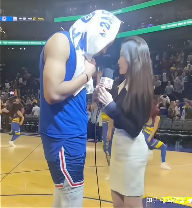 NBA前方女记者孟超，让野兽般的篮球巨星都温柔低下了头！ - 知乎