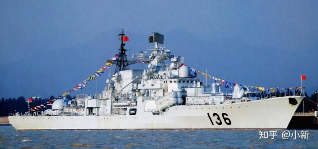 051型驅逐艦(2012年9月26日退役)合肥號174,052d型驅逐艦濟南號152