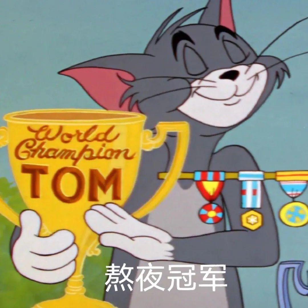猫和老鼠表情包 裹紧我的小被子