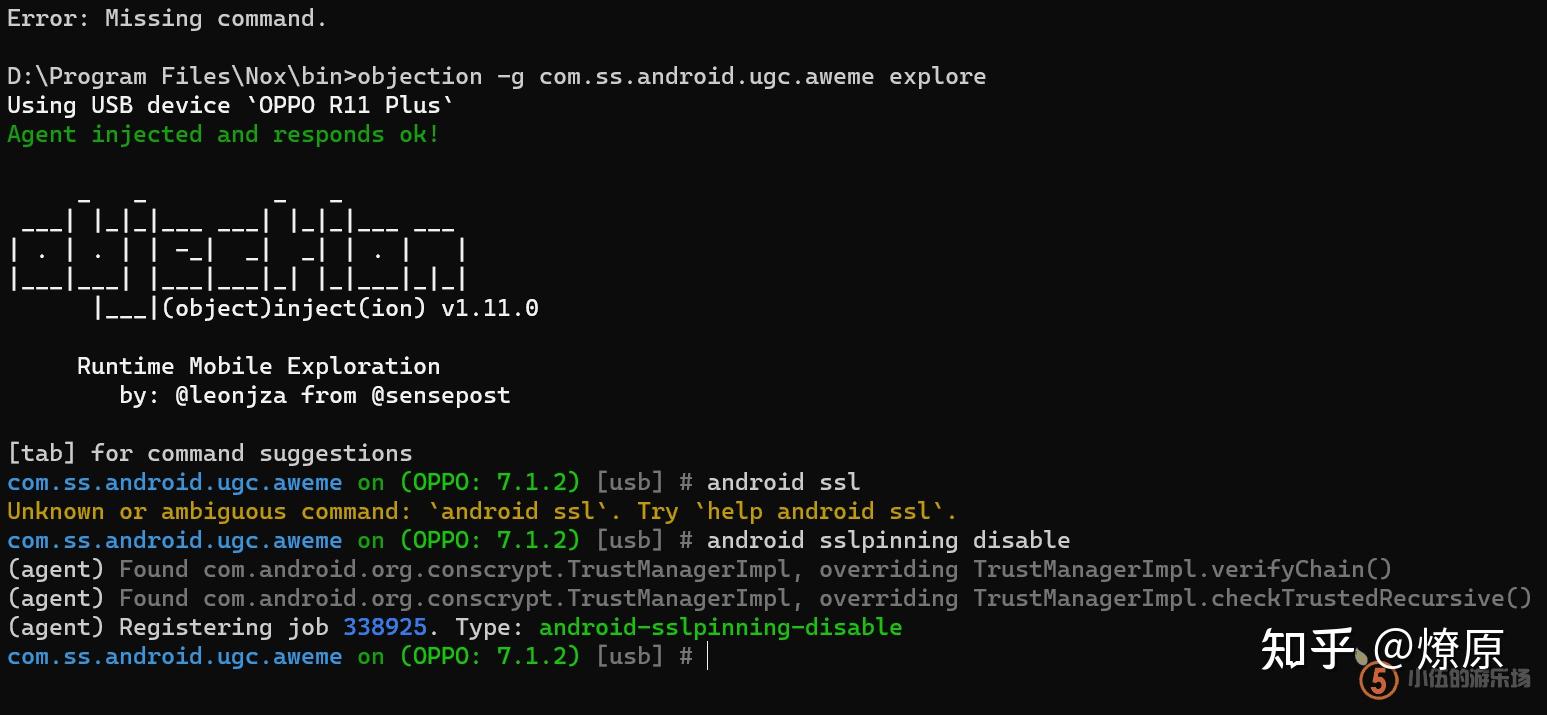 Ssl pining injection hook 