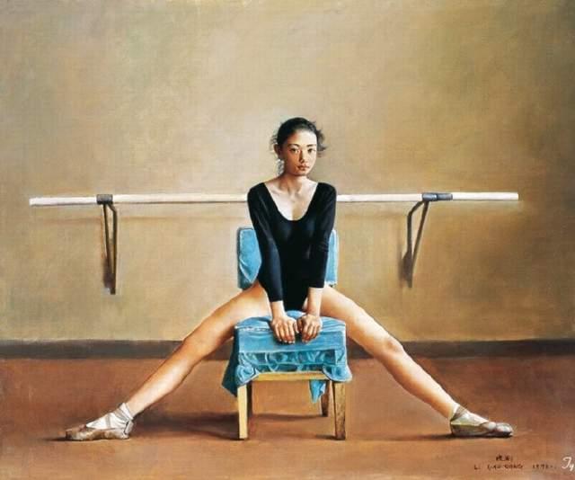 古典与浪漫的结合著名艺术家李晓刚人体油画作品欣赏