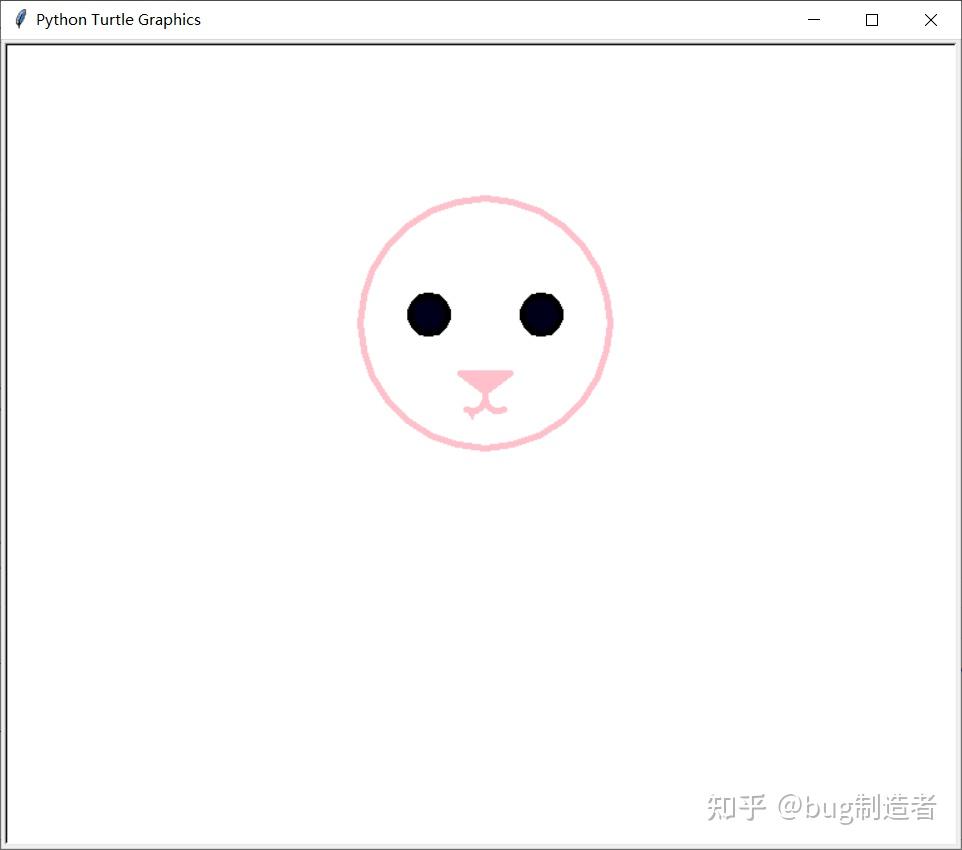 用python画兔子代码