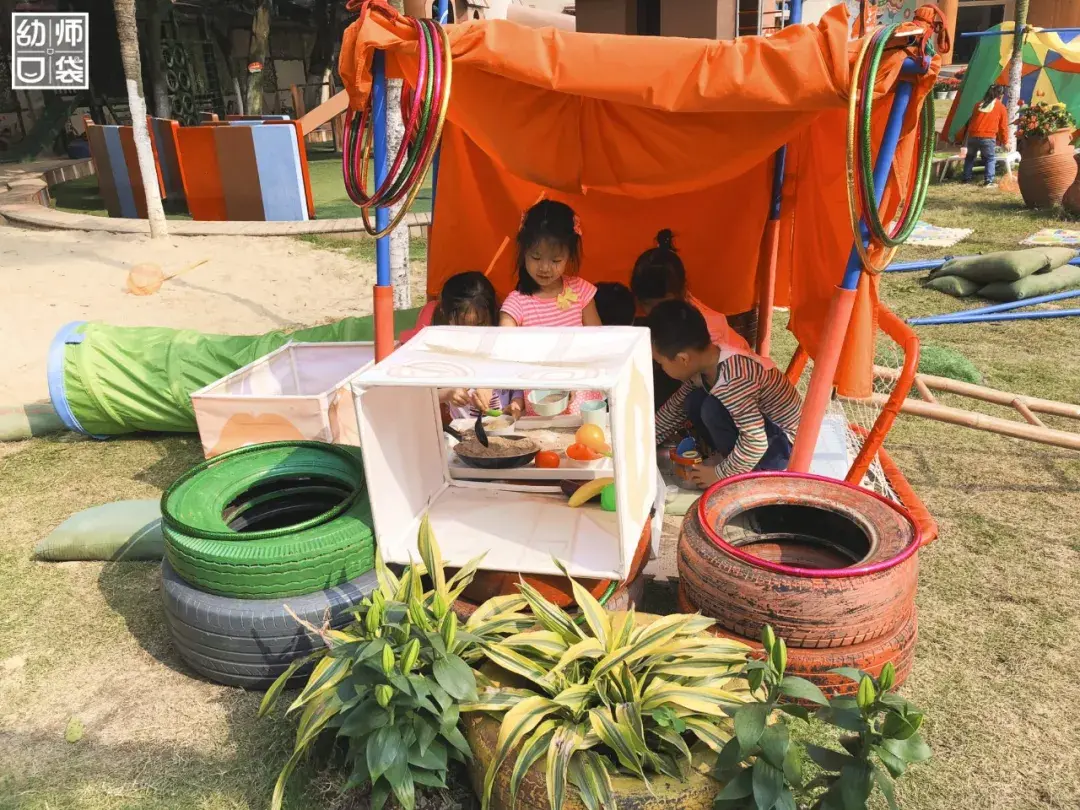 让孩子玩疯了的户外游戏环境一次让你全看懂