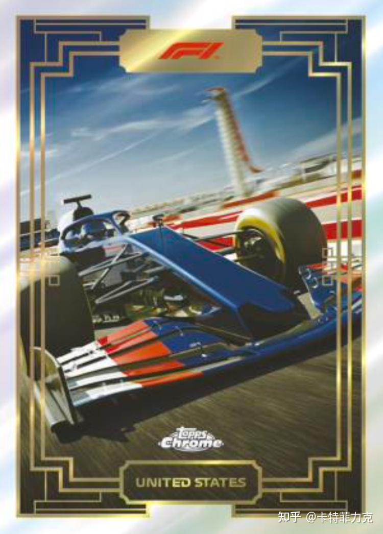 周冠宇 Chrome 新秀成最大卖点，2022 Topps Formula 1 Chrome 产品信息 知乎