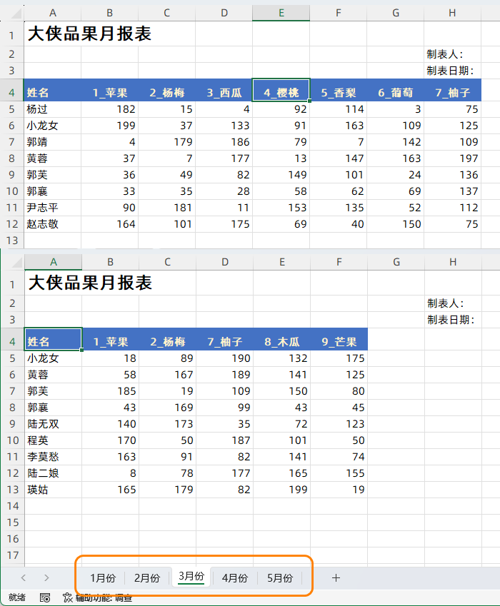 excel一键对齐