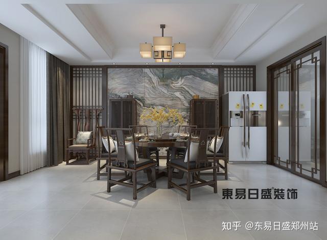 九溪郡200㎡新中式装修，拾一抹禅心，最美不过中国风 - 知乎