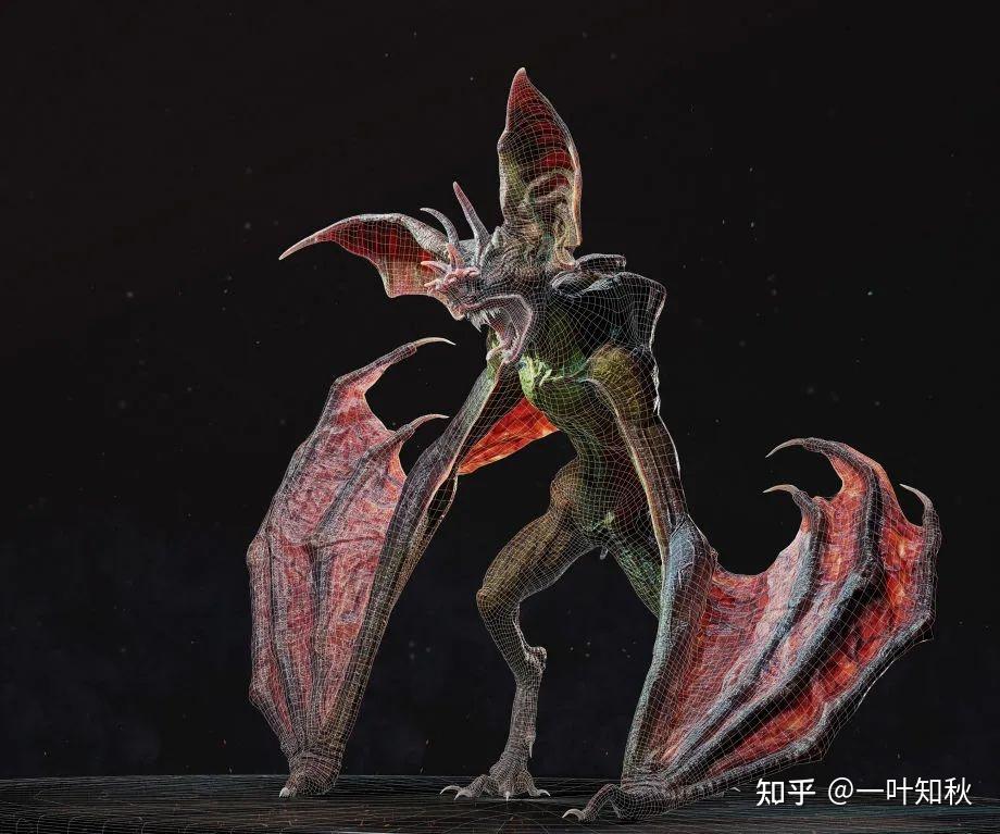 我选择了三种不同类型的生物:蝙蝠型生物,嵌合体型生物和巨魔/兽人型