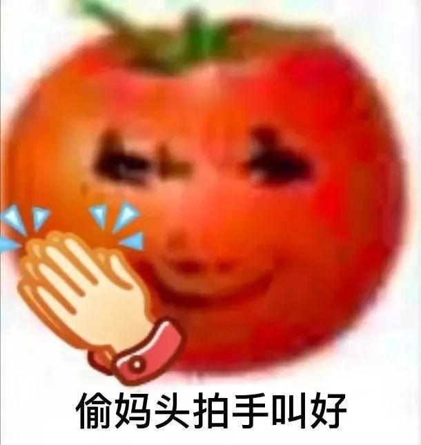 表情包偷妈头tomato搞怪表情包