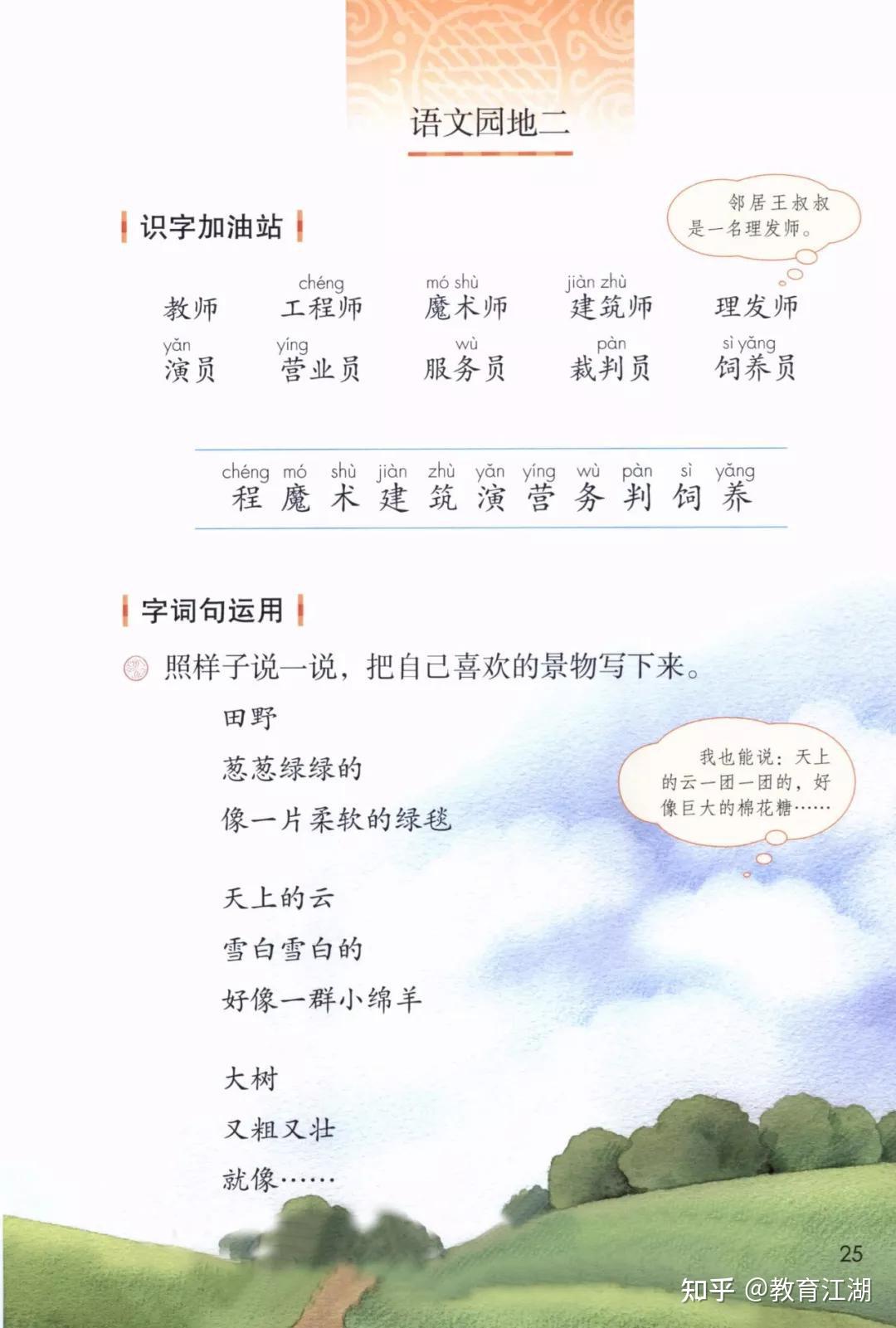人教部编版二年级语文(下册)教材 高清电子课本 - 知乎