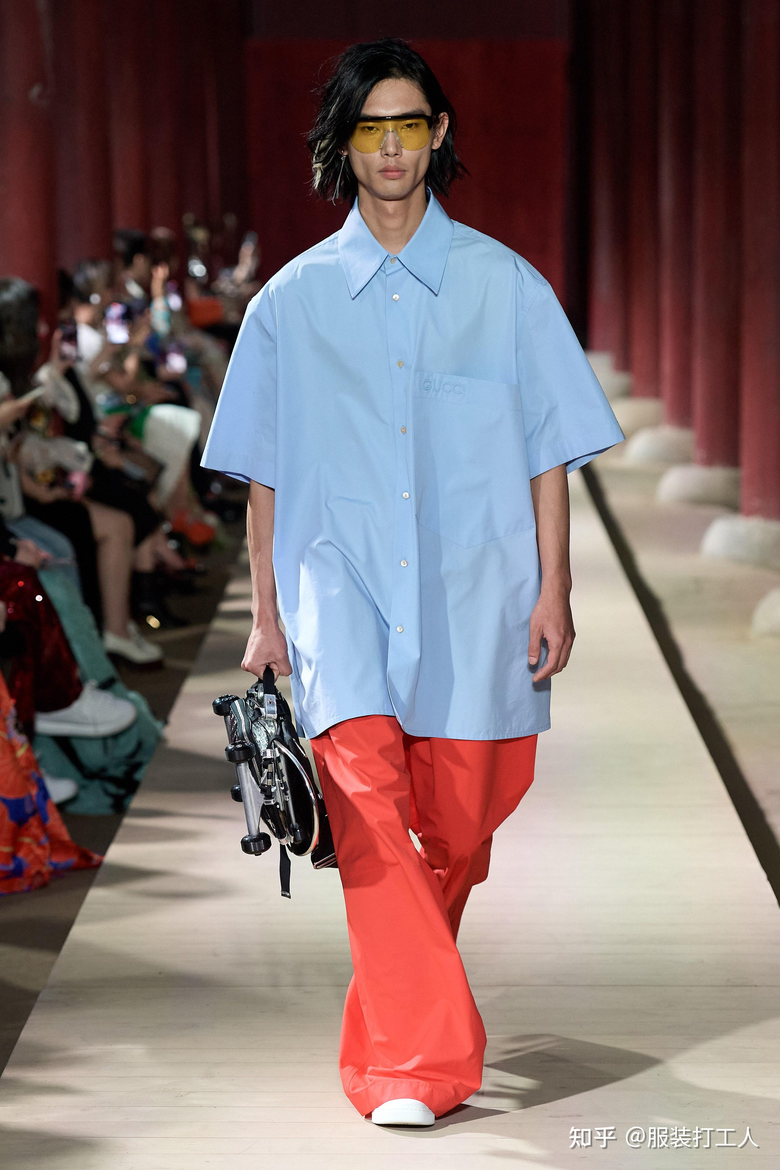 秀场直击gucci24早春男装首尔发布会