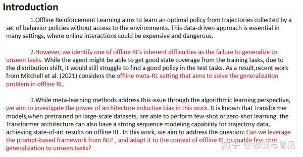 Prompting Decision Transformer For Few-Shot Policy Generalization - 知乎