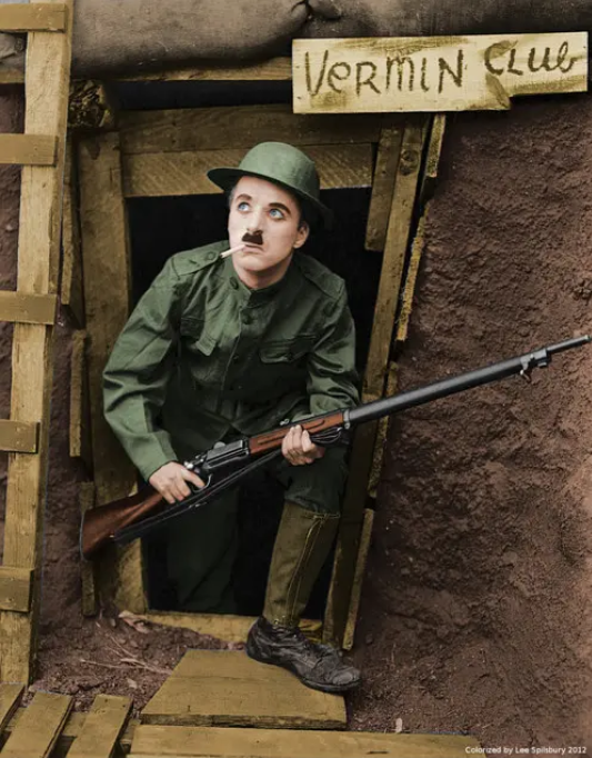 1918年从军记查理卓别林