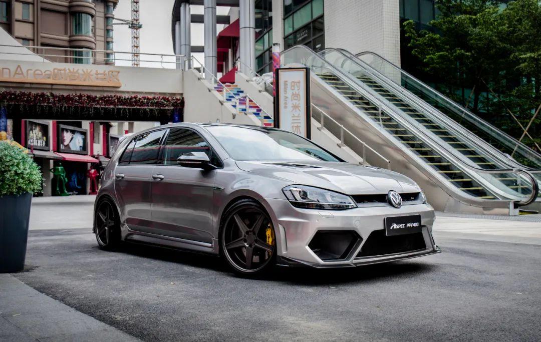 大众7代高尔夫r改装实拍,最大400匹马力破百仅需4秒 - 知乎