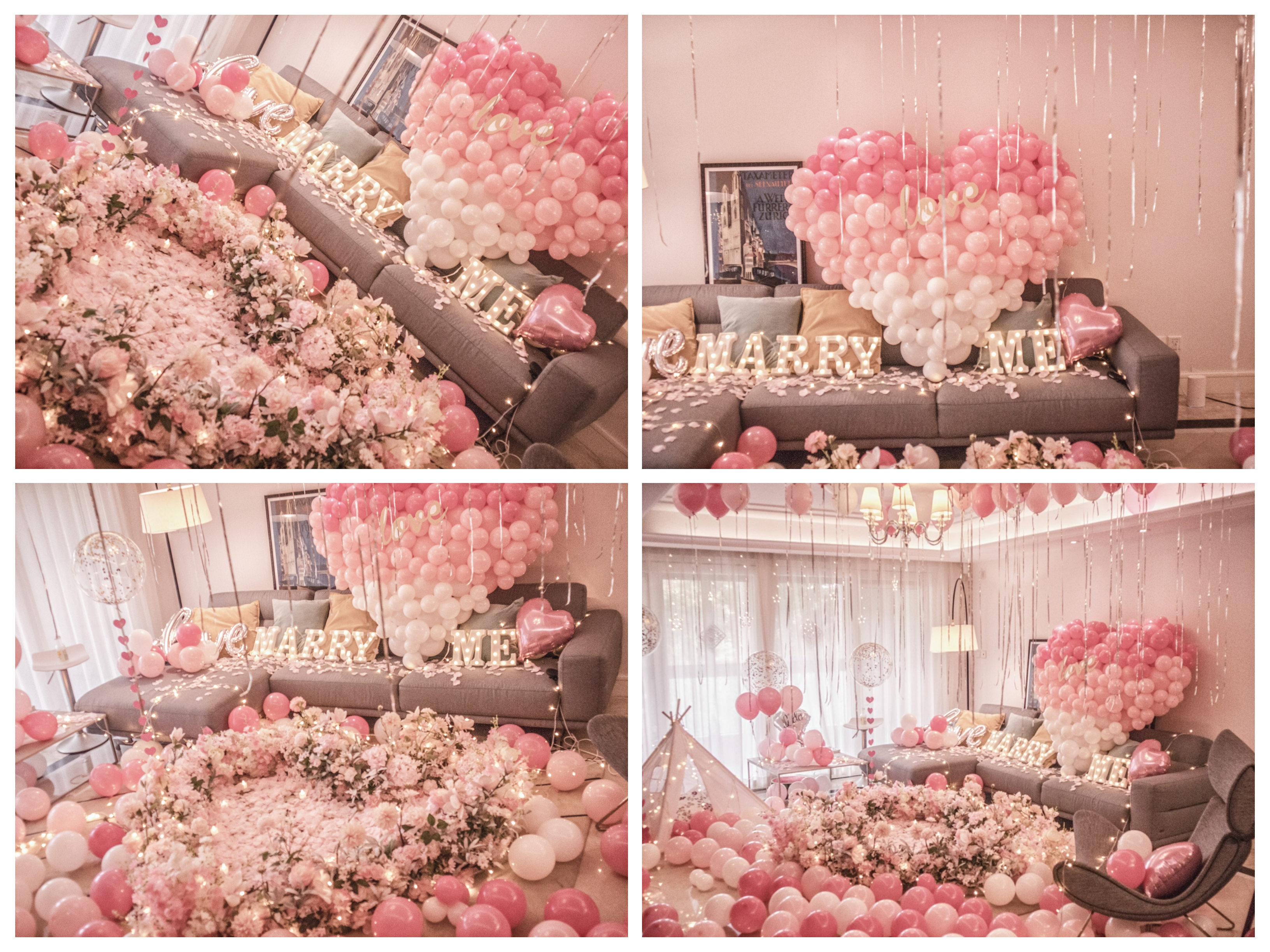 一:性价比求婚场地——酒店房间求婚