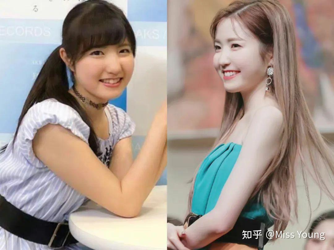就像本田仁美可以说是相当鲜活的案例了,从可爱的肉肉圆到现在骨骼