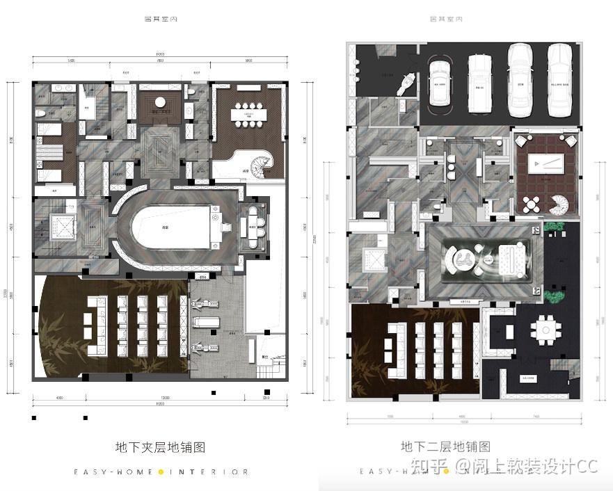 戴昆新作 |重庆1300㎡别墅豪宅样板间设计 看的太过瘾了 - 知乎