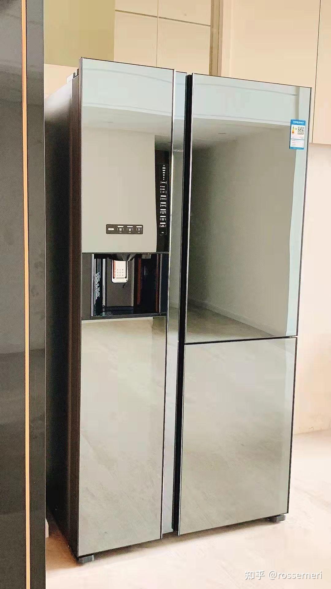 日立冰箱750kcx水晶镜面690水晶镜面