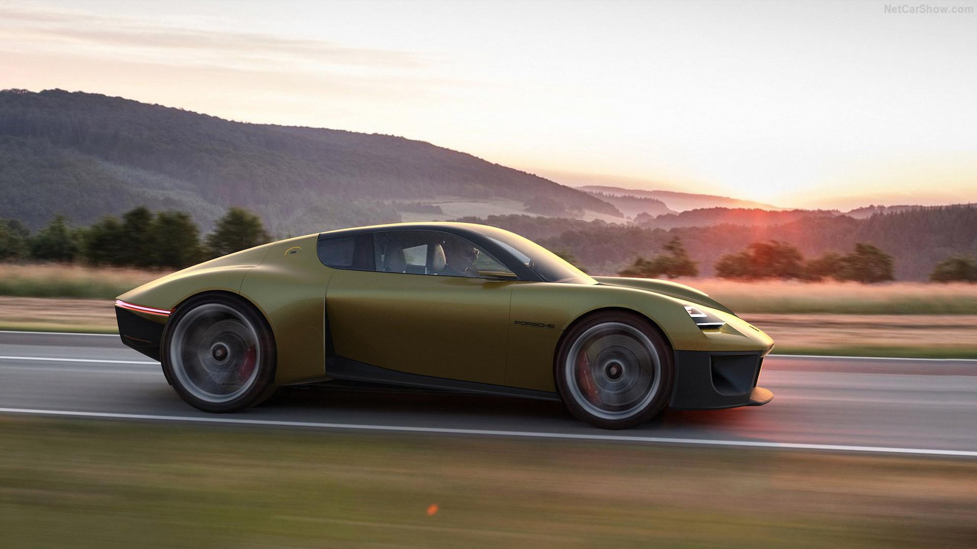 灵感来自918spyder保时捷911纯电版渲染图曝光