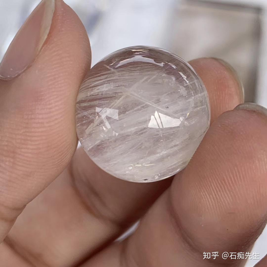 4.白发晶/银发晶,白兔毛