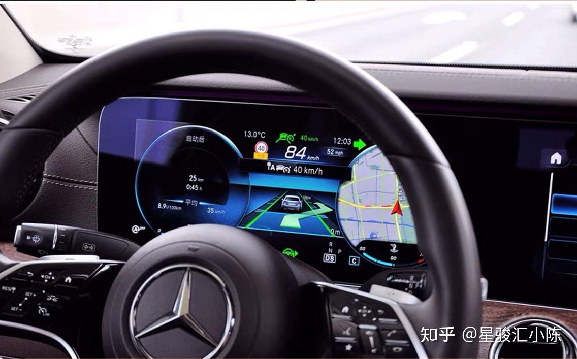 奔驰21款e300l升级辅助驾驶23p系统