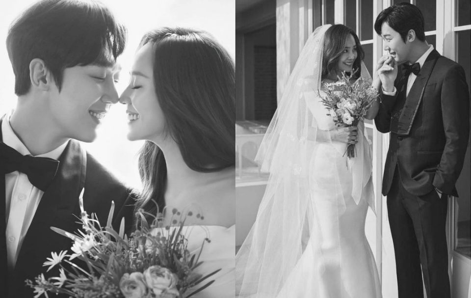 初哆咪娱乐:柳真&金素妍绝美婚纱照公开!