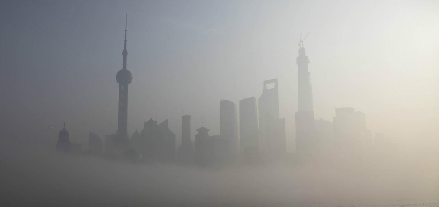 PS建筑效果图怎么做雾气天气 - 知乎