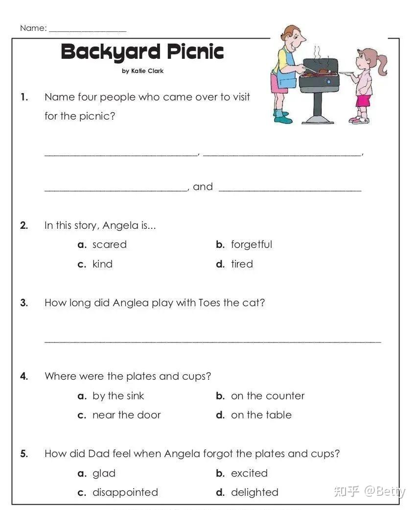 美国小学原版阅读理解练习册Super Teacher Worksheets - 知乎