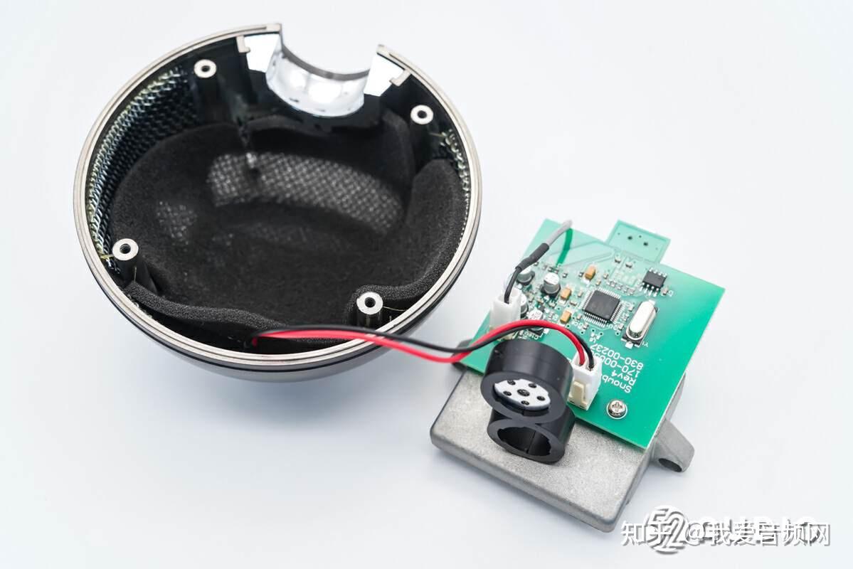 罗技blue snowball-ice麦克风拆解,定制电容式振膜舱,44.