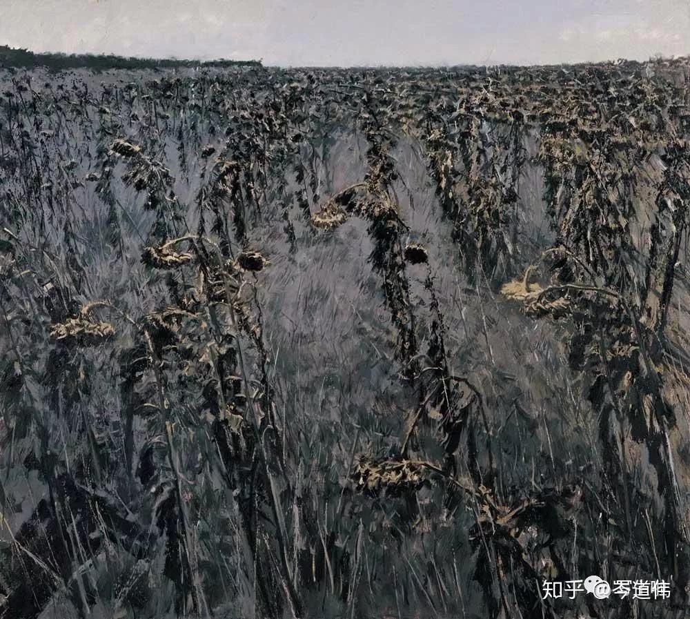 【油画】:葵颂 丨 许江2018年新作品 - 知乎