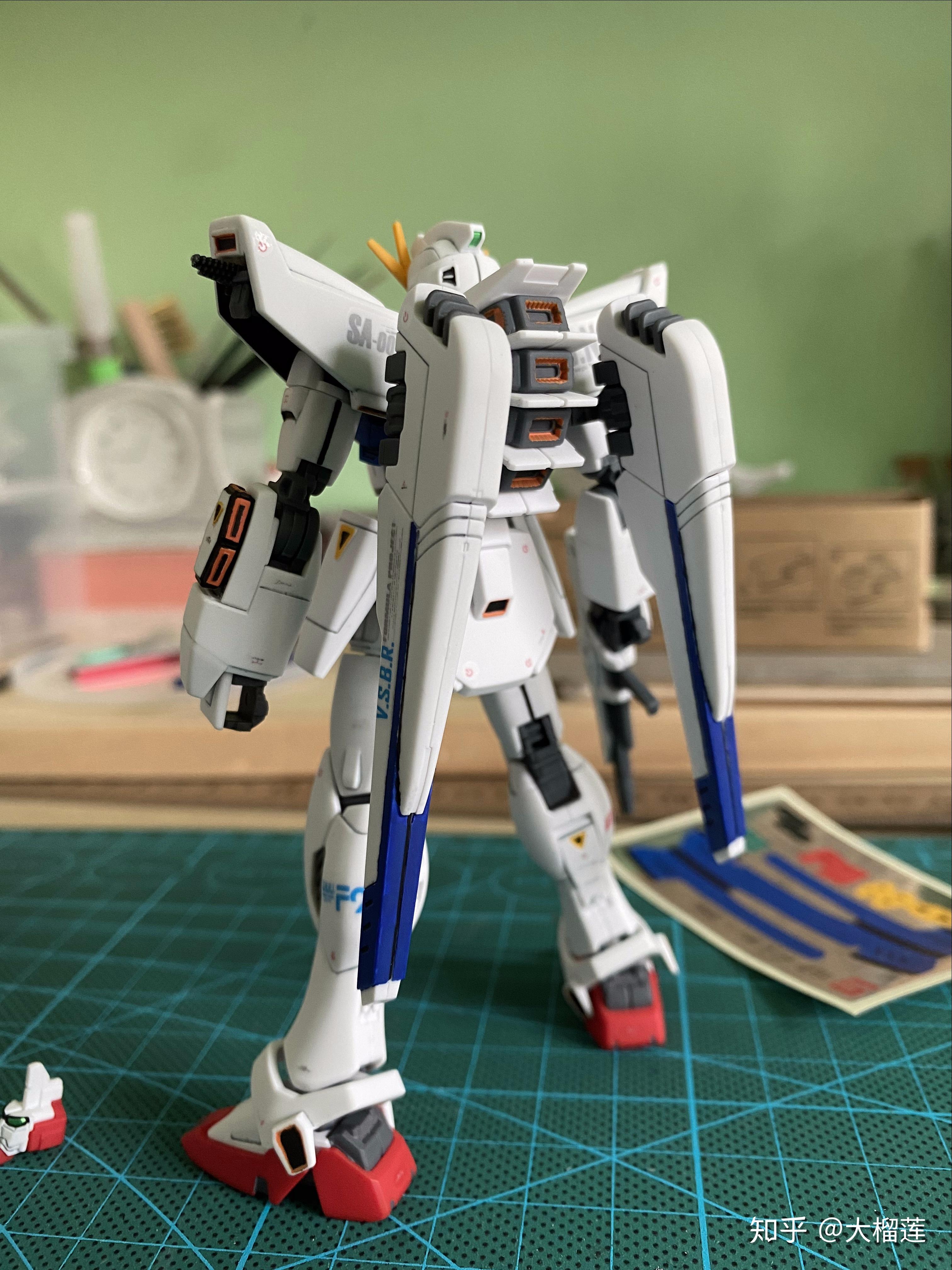 顶住压力完成的hguc 高达f91 - 知乎