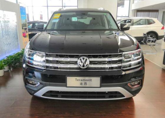 到店实拍2020款大众途昂外观很大方轴距2980mm配7挡双离合