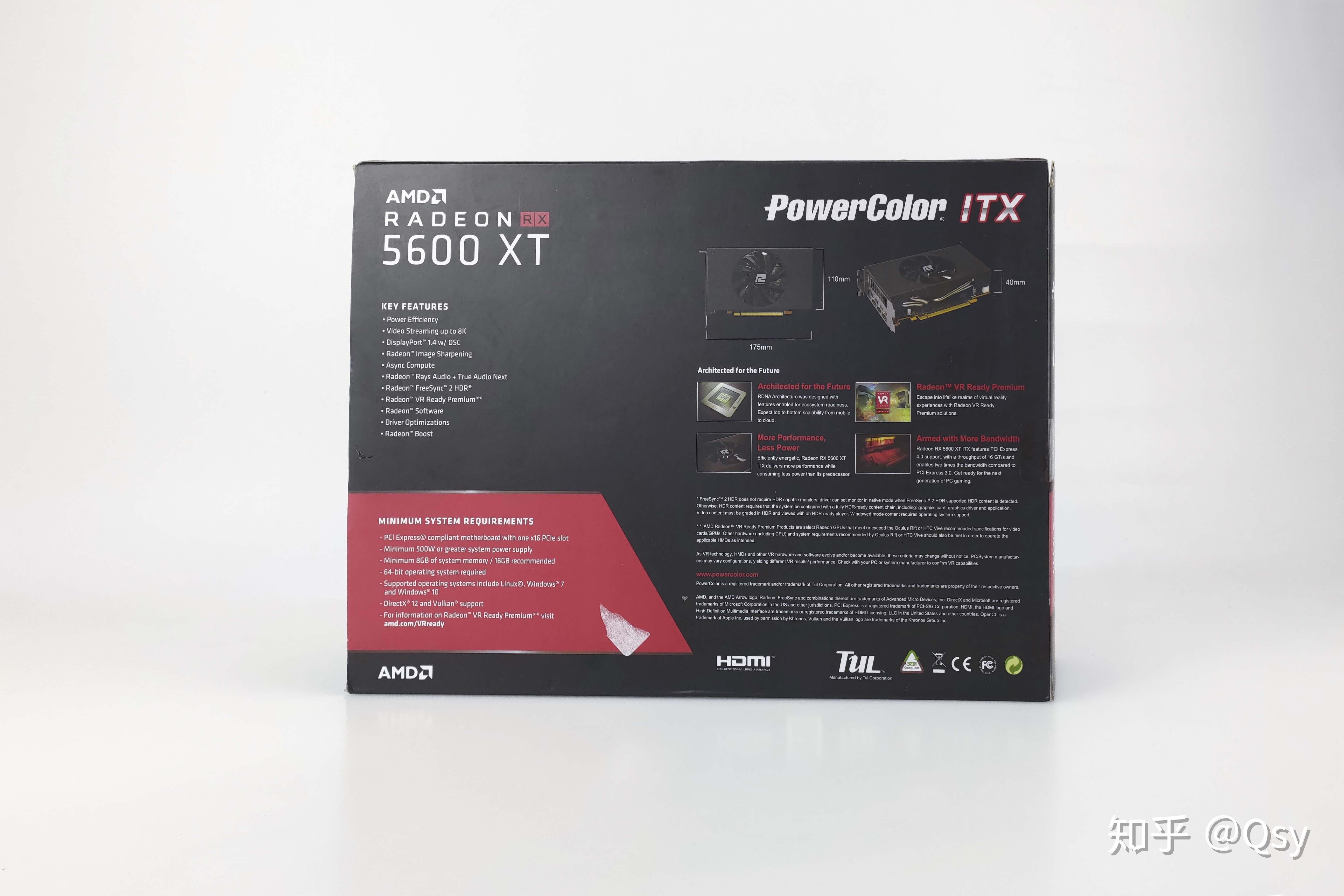 不足18cm非公小A卡，憾讯RX5600XT itx显卡简测 - 知乎