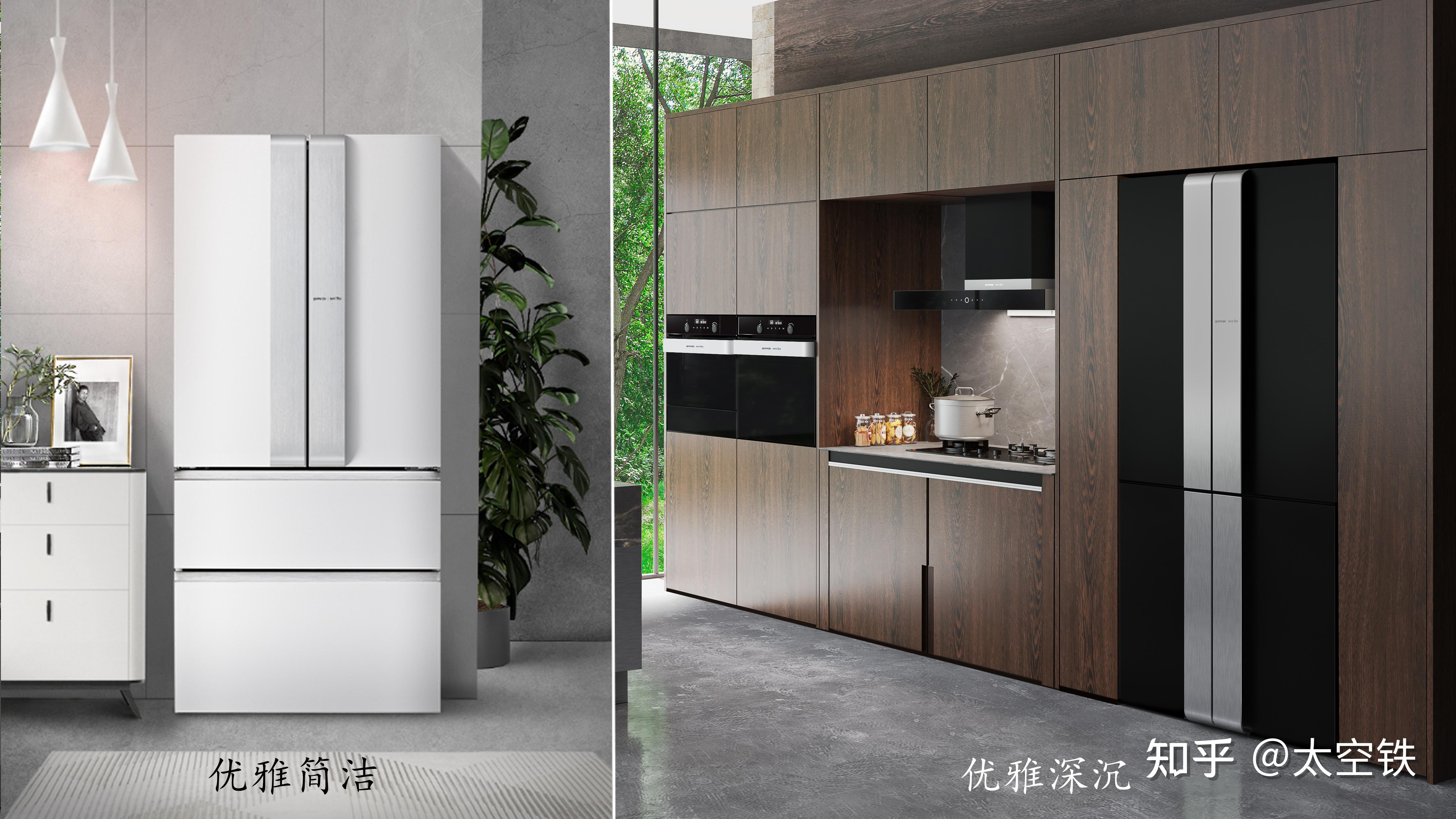 2,智能科技加持,电动升降层架gorenje法式冰箱具备许多智能功能,包括